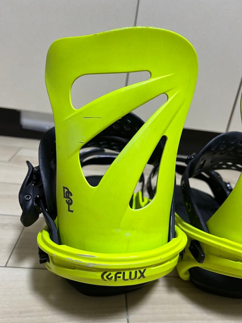 FLUX スノーボード ビンディング DSL Mサイズ イエロー