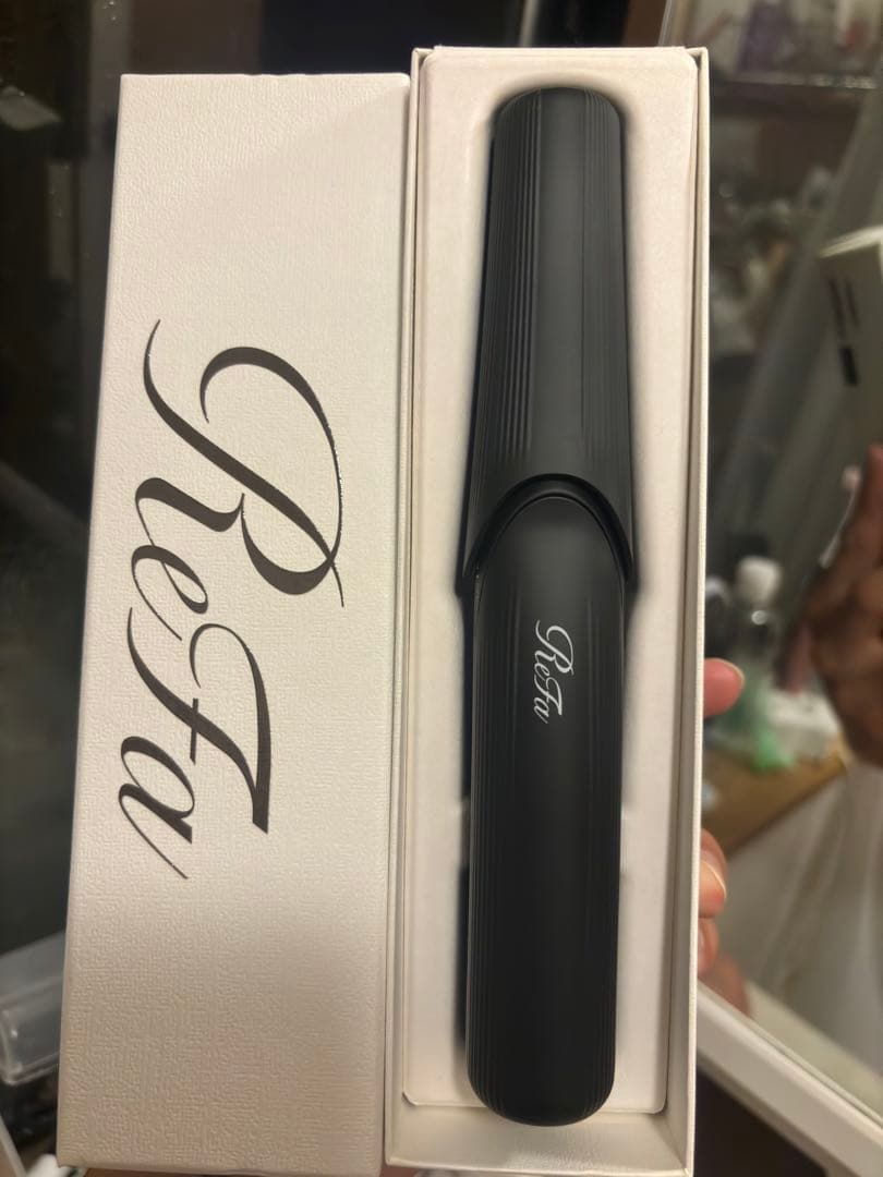 ReFa ストレートヘアアイロン ブラック 箱付き