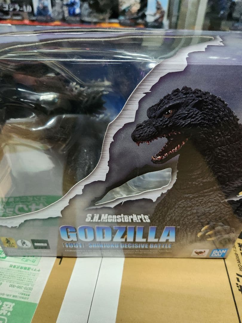 本日のみs.h.monsterarts1991ゴジラ2004ゴジラ開封品セット