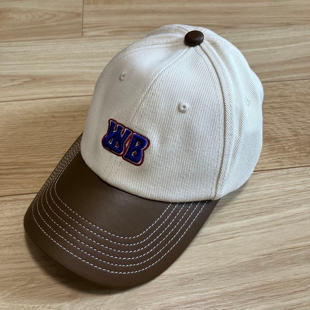 【新品未使用】wales bonner オリジナルキャップ アイボリー/ブラウン