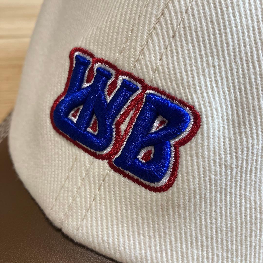 【新品未使用】wales bonner オリジナルキャップ アイボリー/ブラウン