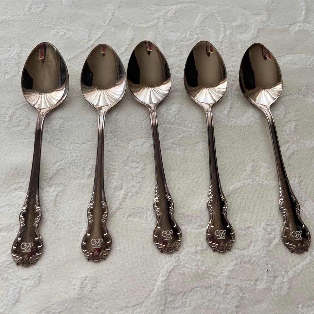 シルバー950 純銀製　スプーン 5本セット
