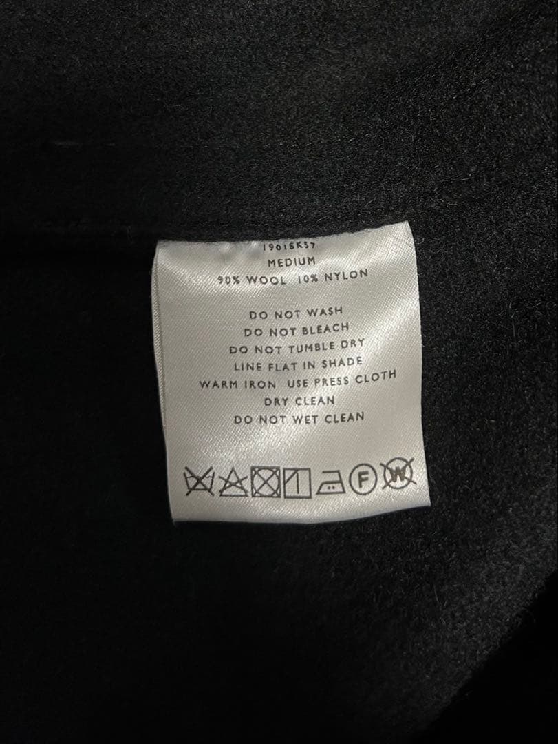 SHINYAKOZUKA/シンヤコズカ/フーデコート/黒/fooded coat