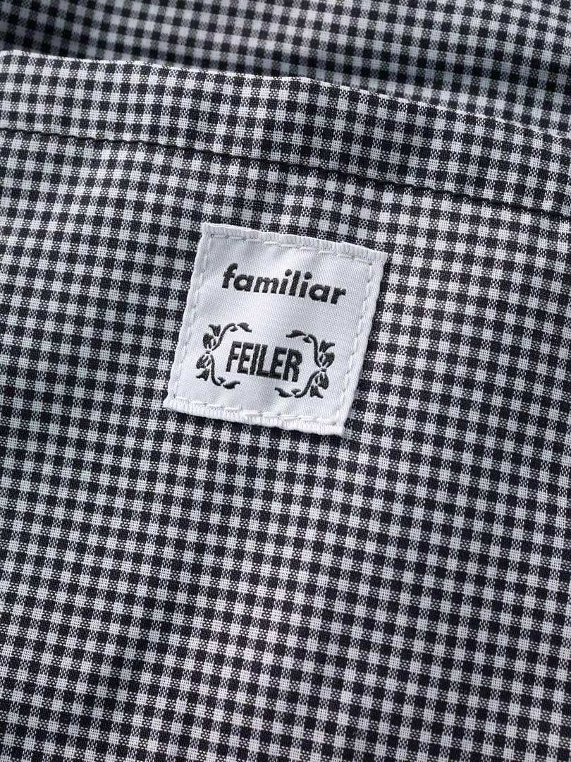 【美品】フェイラー　ファミリア　コラボ　トートバッグ　デニムバッグ