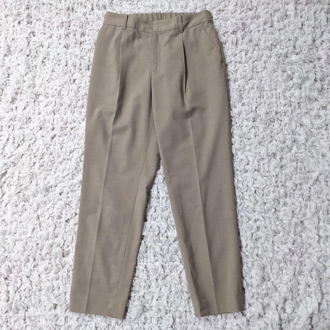 グリーンレーベルリラクシング セットアップ パンツスーツ カチリラ ノーカラー