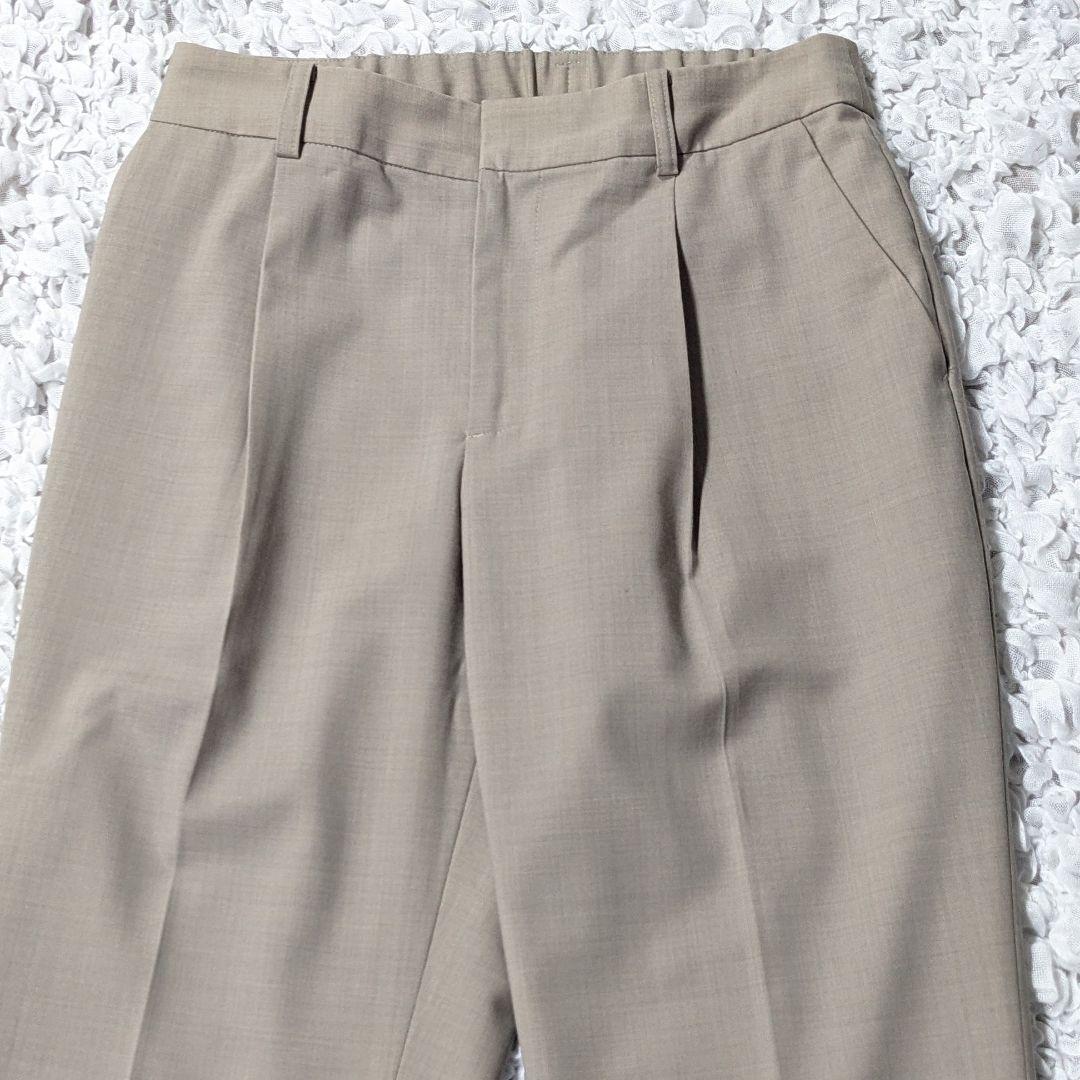 グリーンレーベルリラクシング セットアップ パンツスーツ カチリラ ノーカラー