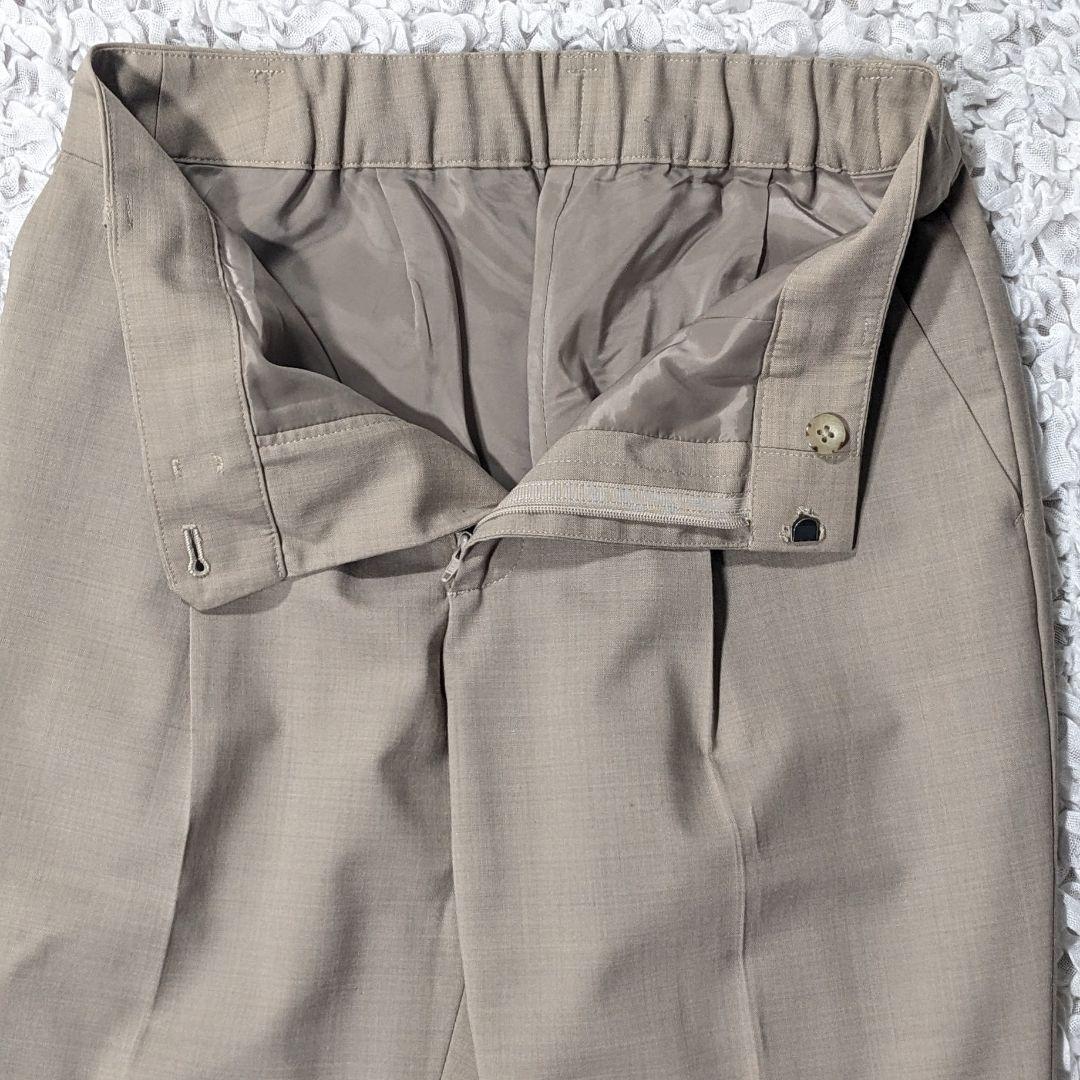 グリーンレーベルリラクシング セットアップ パンツスーツ カチリラ ノーカラー