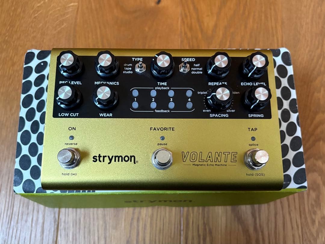 strymon VOLANTE ギターエフェクター ディレイ