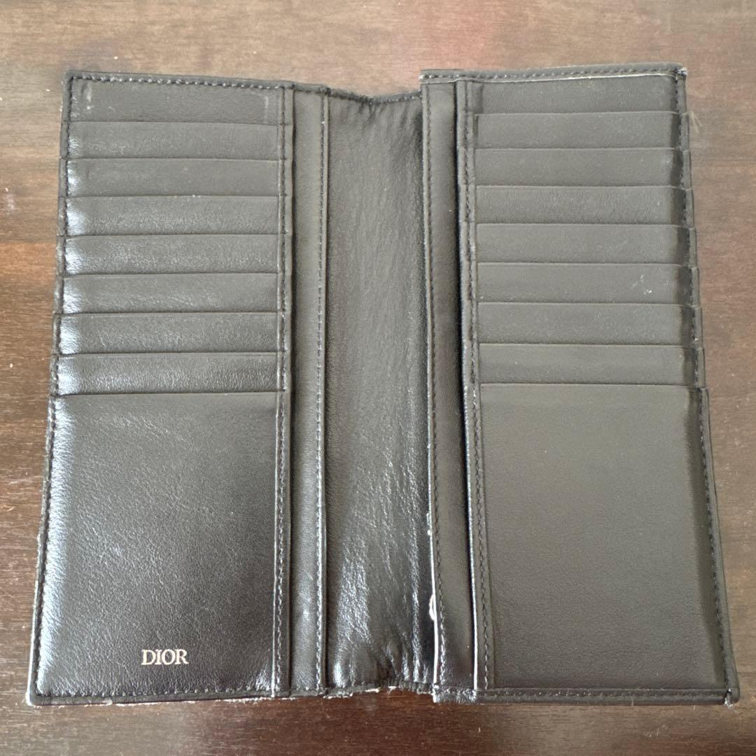 ♦️現行・極美品♦️【DIOR】ディオール オブリーク ジャカード 長財布