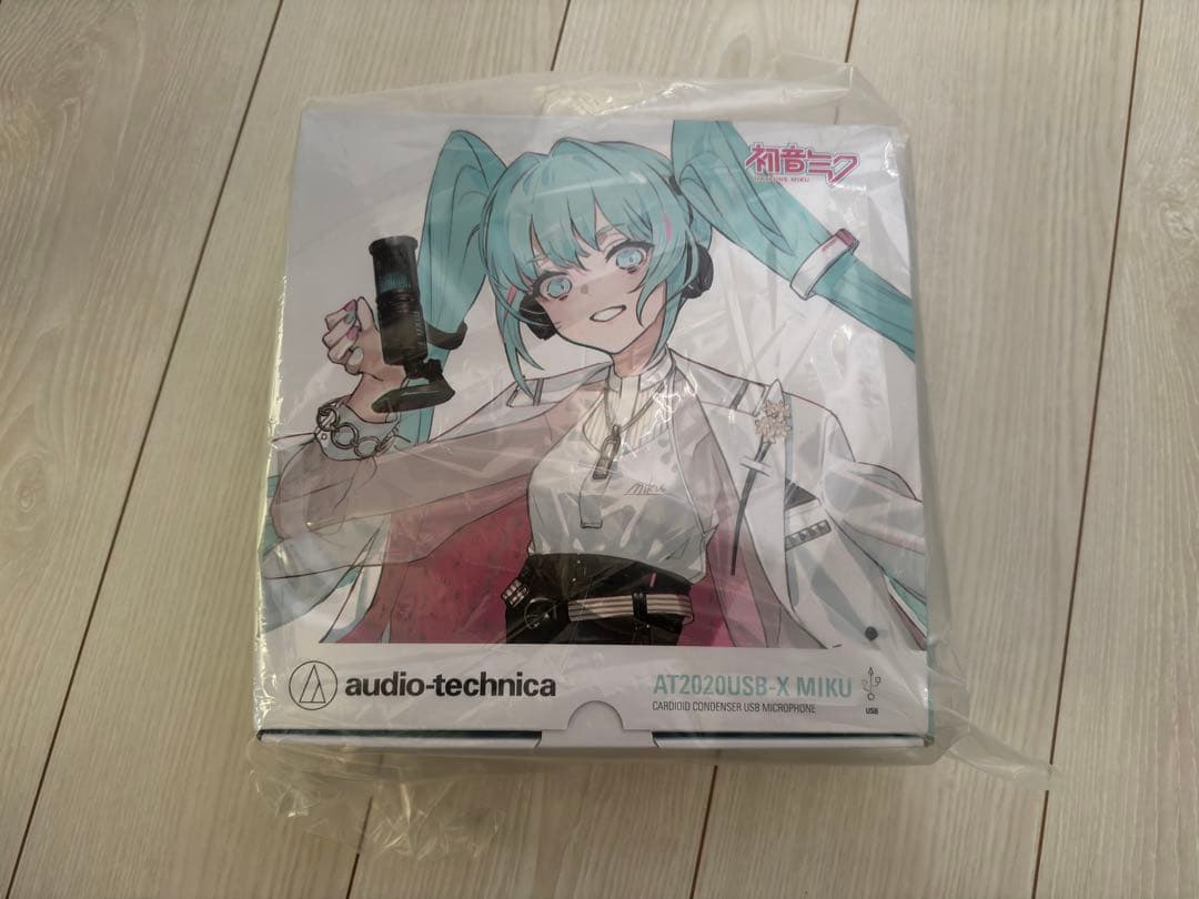 オーディオテクニカ AT2020USB-X MIKU 初音ミク マイク 新品