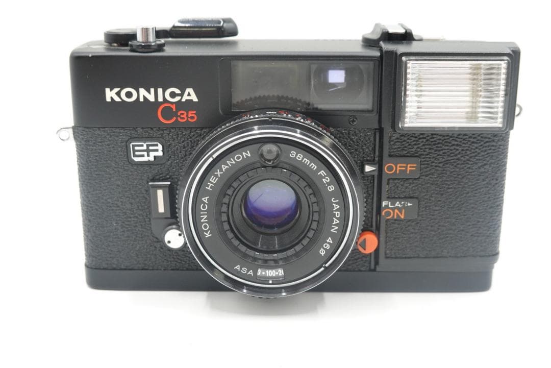 ★おすすめ完動品★ コニカ KONICA C35 EF コンパクトカメラ