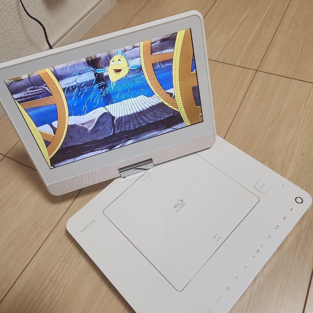 REGZA SD-BP900S ポータブルBDプレーヤー　カーアダプター付き
