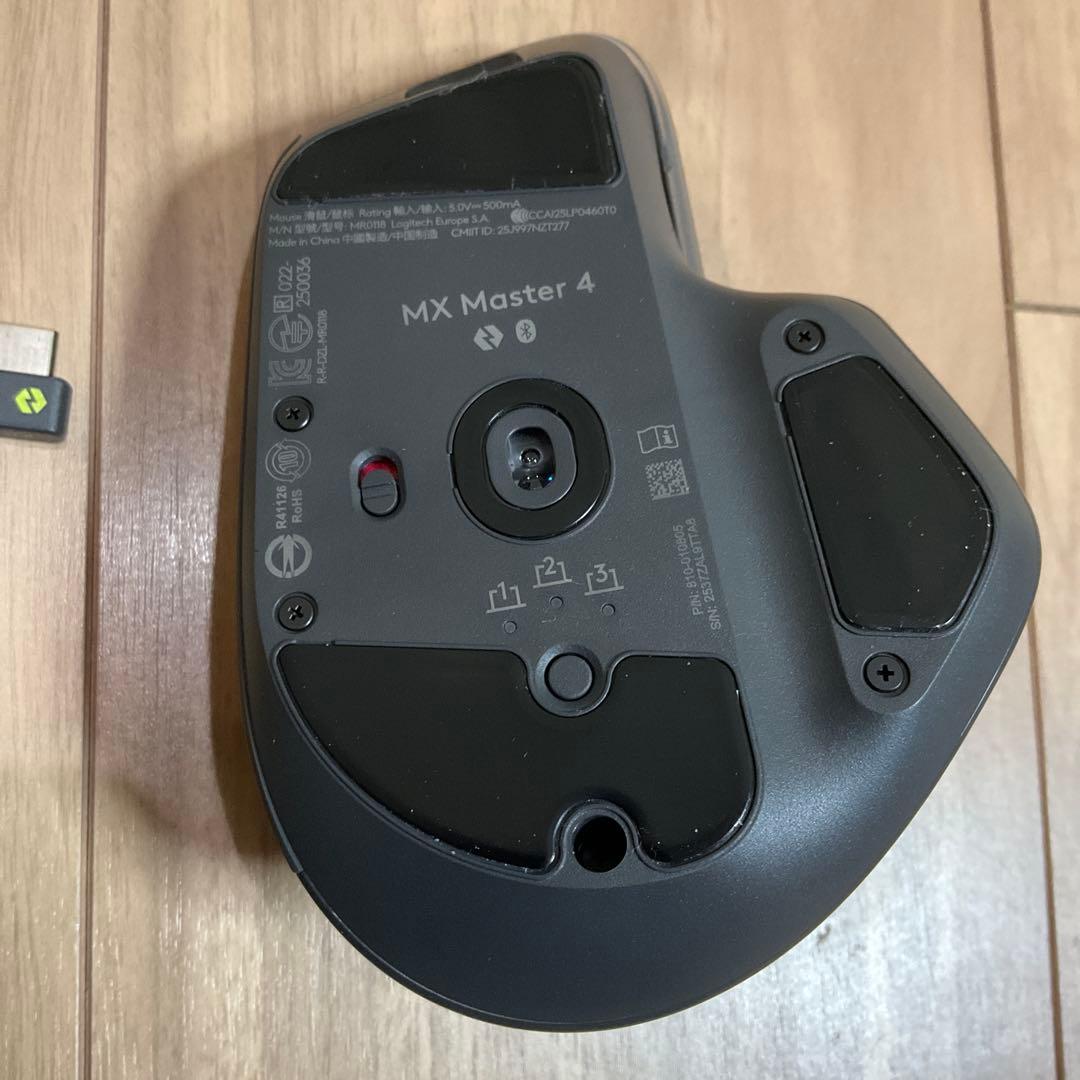 【美品】Logicool MX Master 4 本体 (グラファイト)