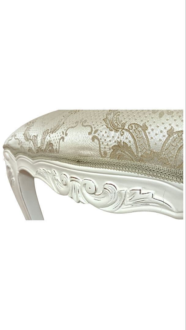 フランシスカチェアー 肘なし アンティーク調　猫脚　椅子