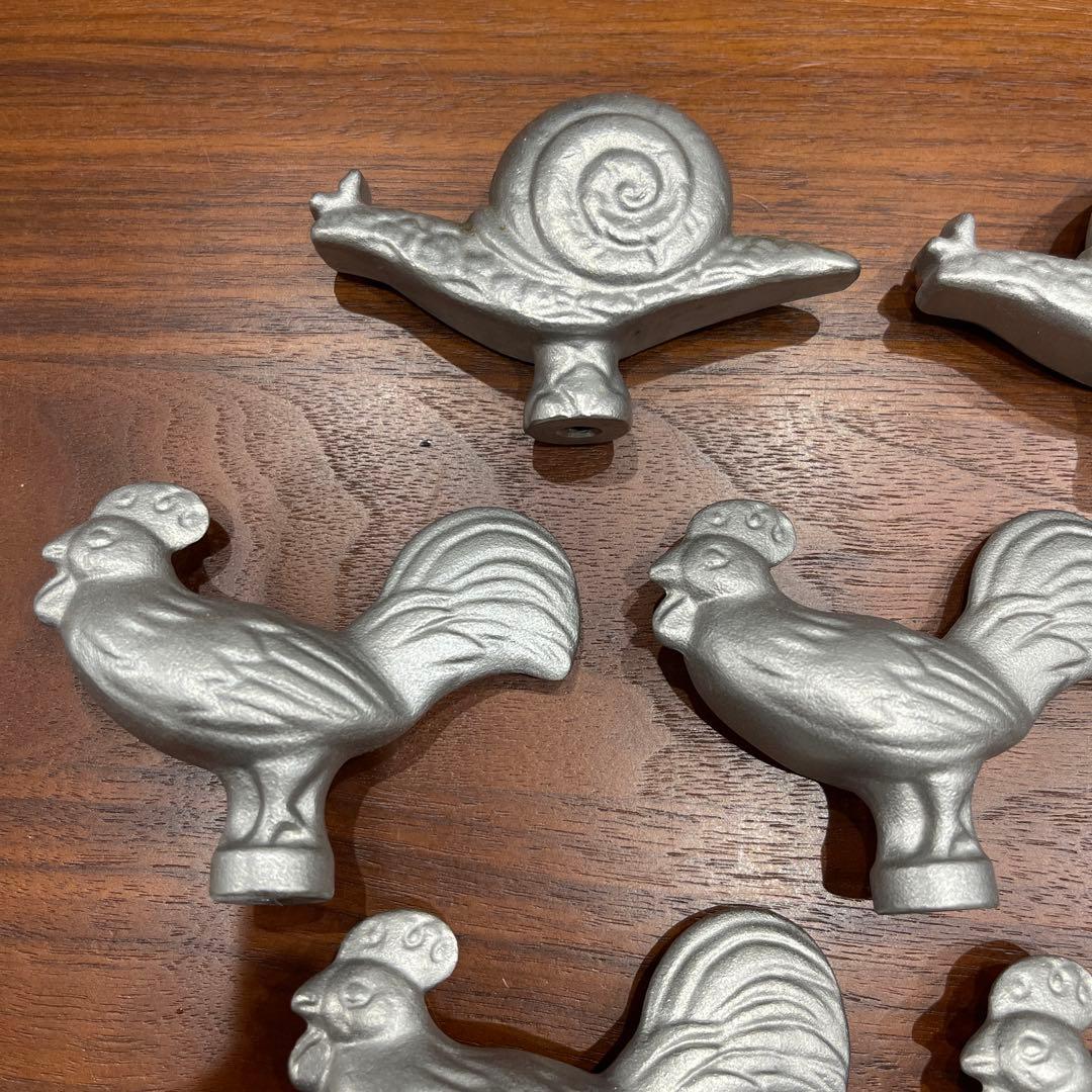 STAUB ストウブ アニマルノブ 7個セット