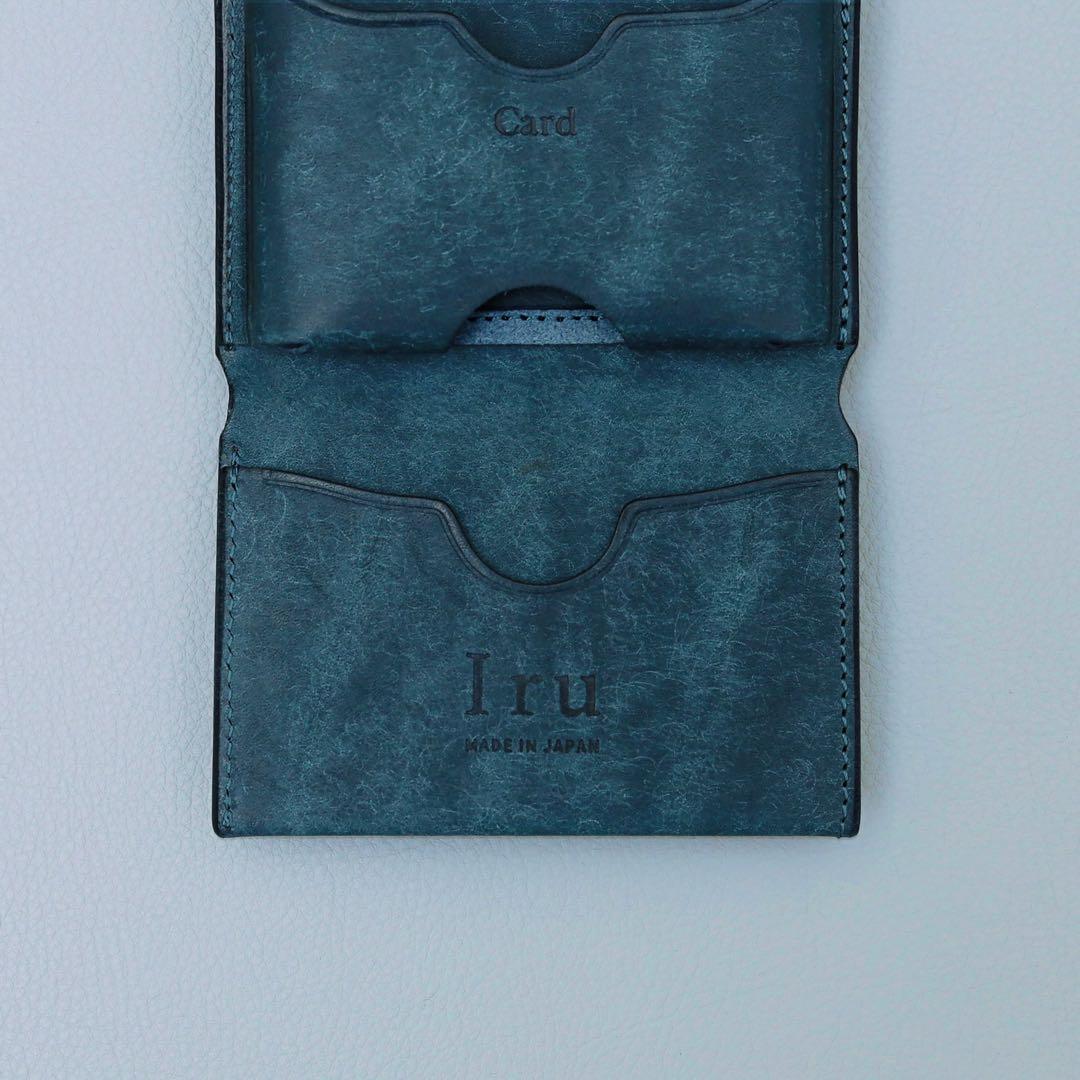 レザーミニ財布　新品未使用 【Iru×IKENOHATA GINKAWATEN】