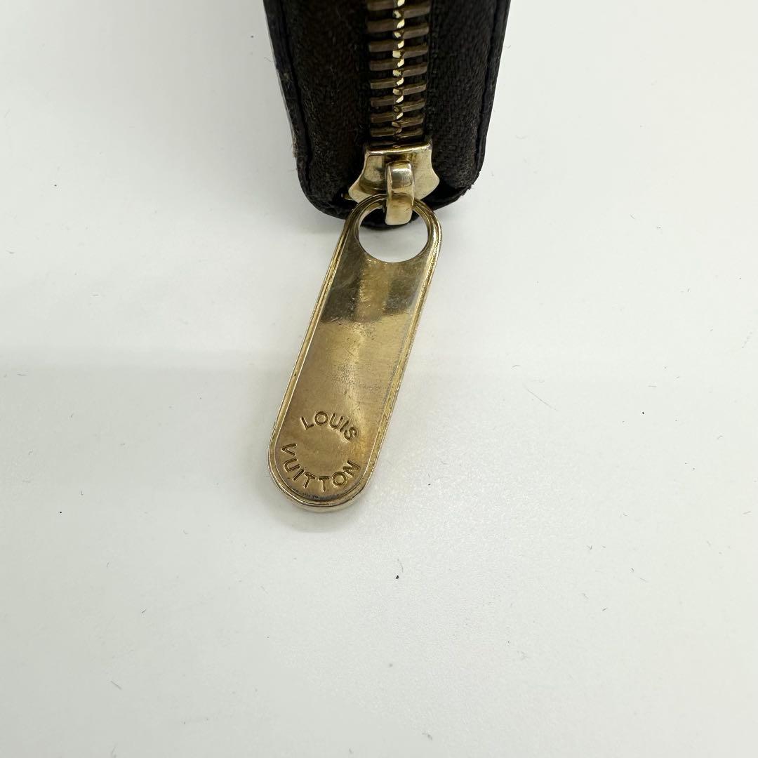 【値段交渉可能】ルイヴィトン　ジッピーウォレット　ダミエ　アズール