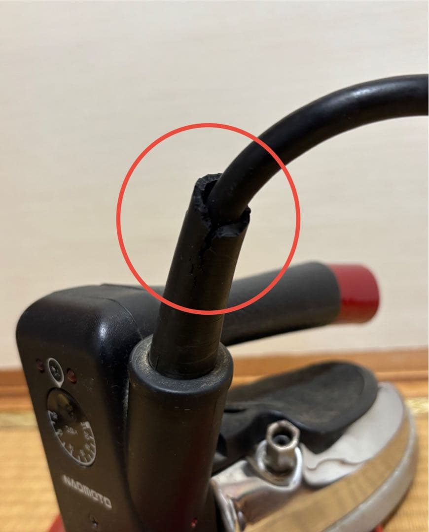 NAOMOTO 業務用アイロン　ナオモト　タンクなし　値下げしました