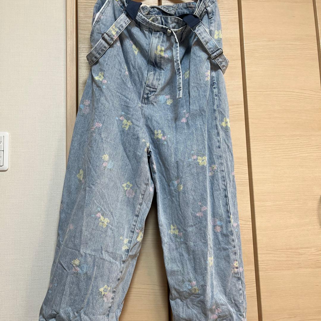 ニコアンド ワークビックデニムシャツ、パンツ2点