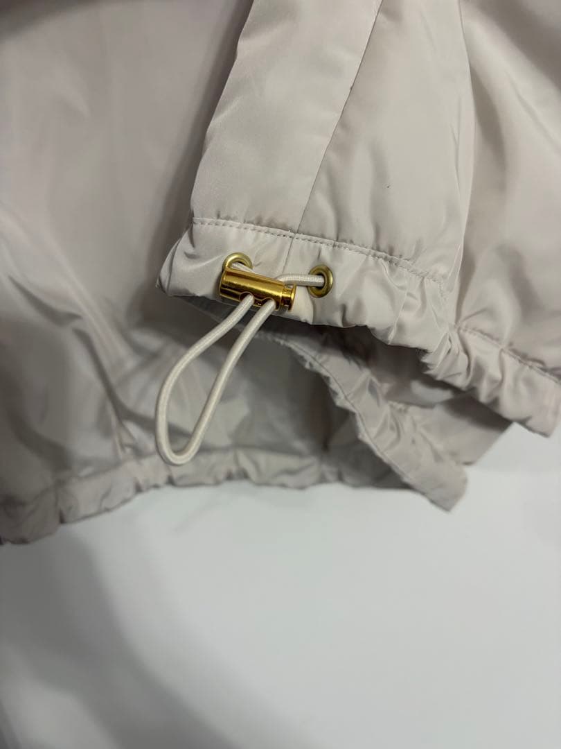 美品✨23区 ダウンベスト　ホワイト　38 中綿 パティング ベスト　洗える