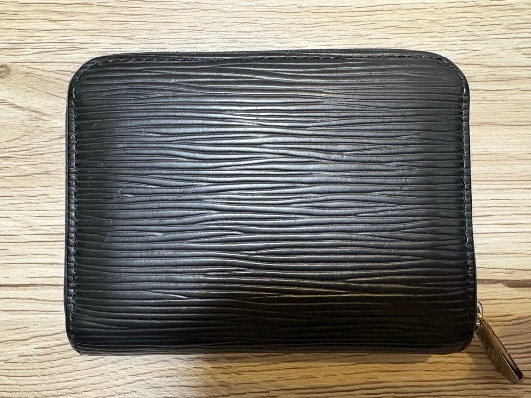 LOUIS VUITTON ジッピー・ パース 小銭入れ　エピ　ブラック