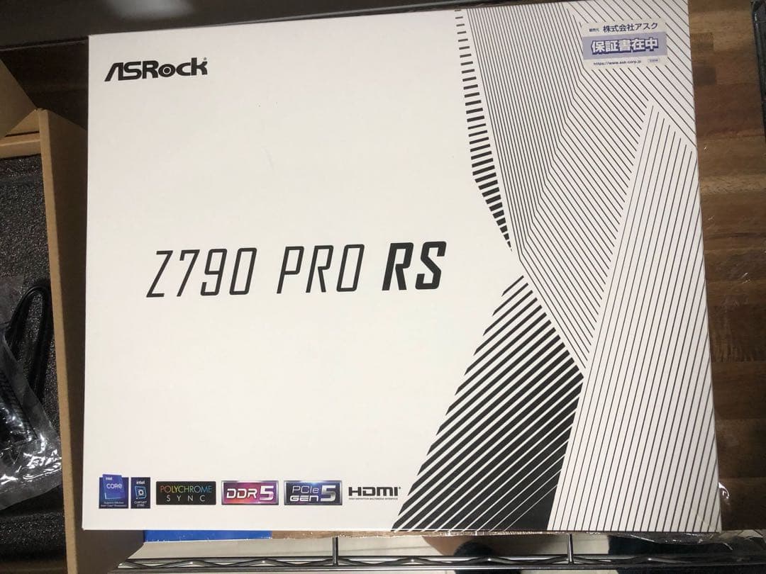 CPU Intel i9-13900KF + ASRock Z790 PRO RS