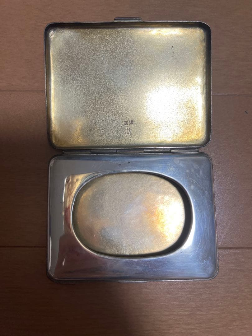 日本宮本商行 銀製 シルバー 骨董 小物入れ