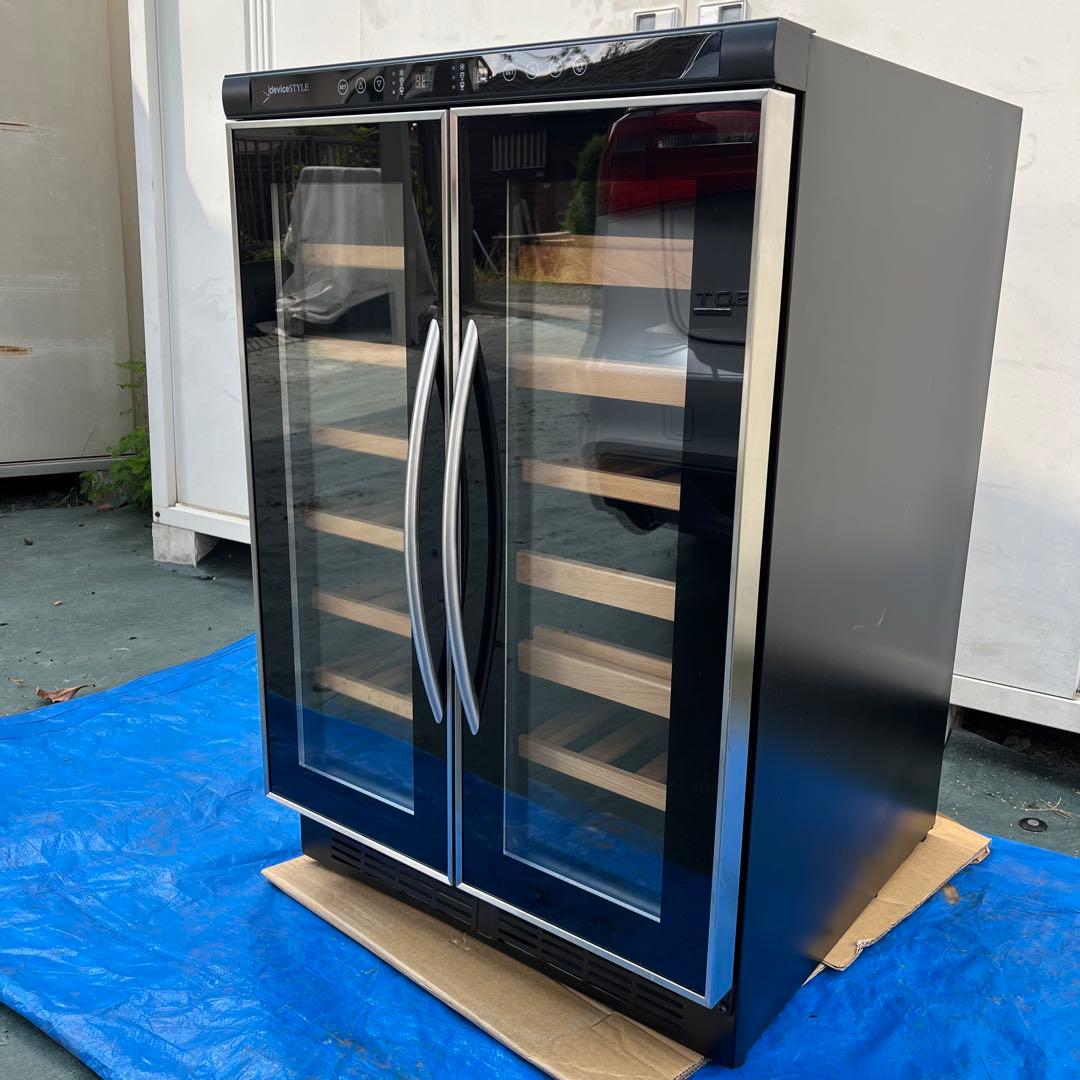 デバイスタイル 左右独立温度管理ツインルーム本格ワインセラー CD-40