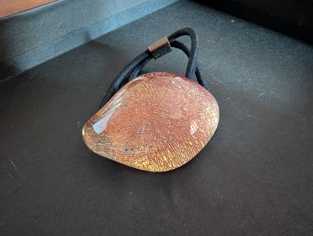 コレットマルーフ　グラスポニー大　サーモンピンク