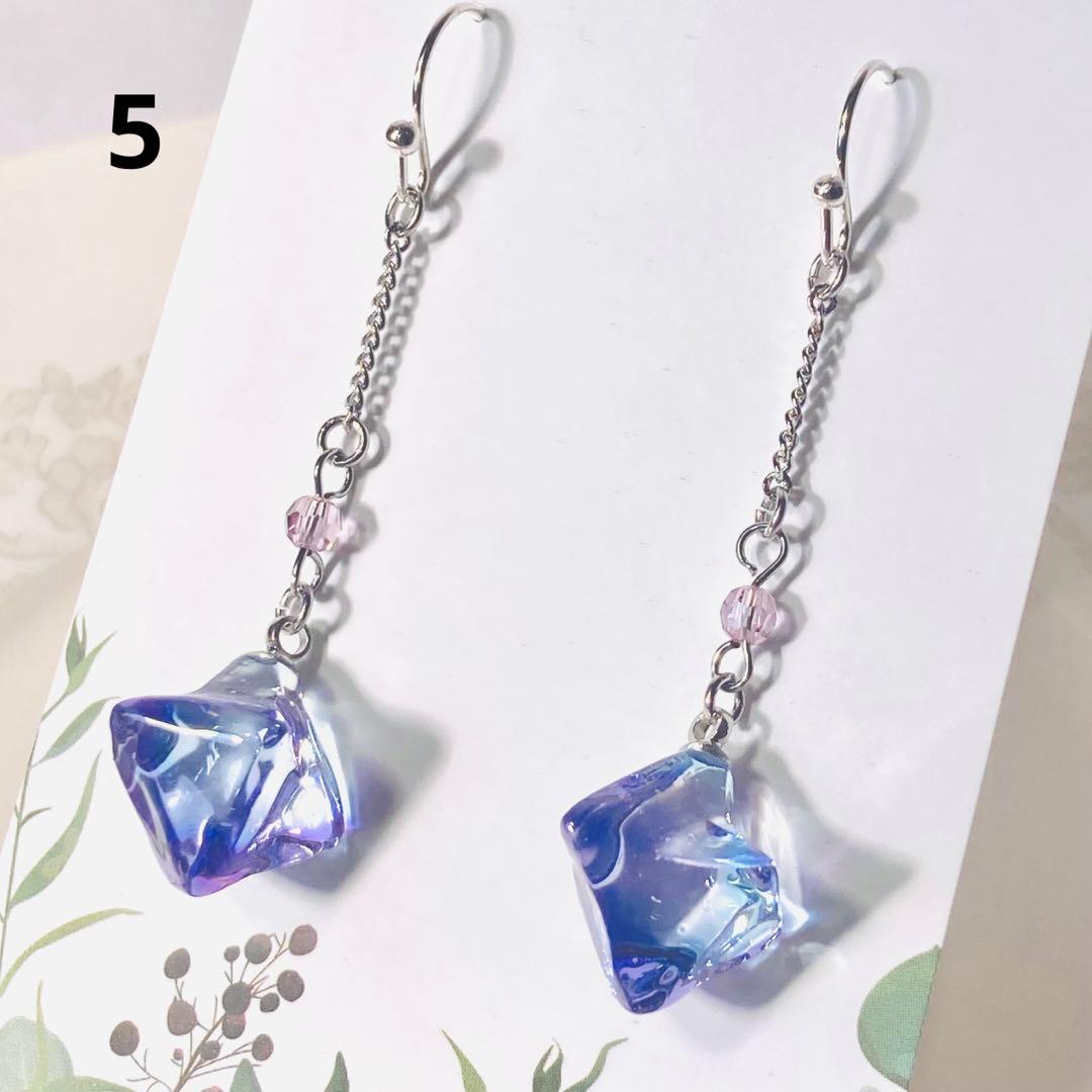 青山葵専用　鉱石ピアス19点