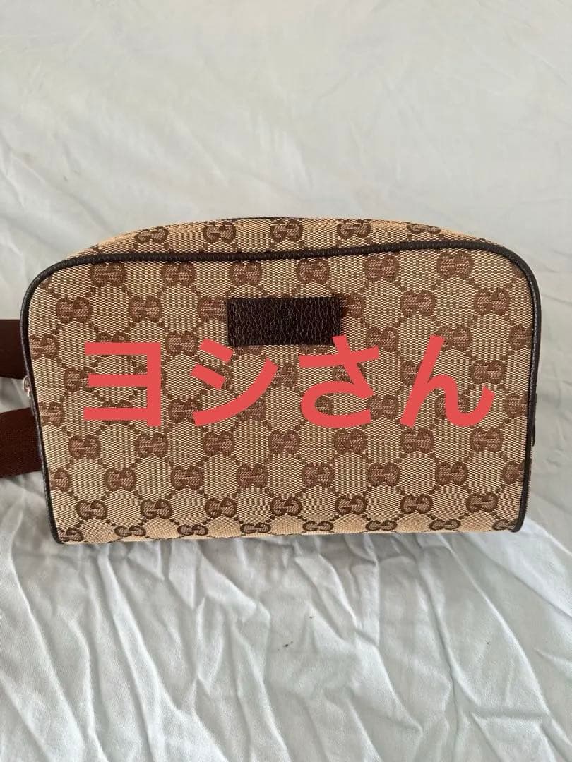 ノベルティ^_^Gucci ^_^GGパターン ボディバッグ