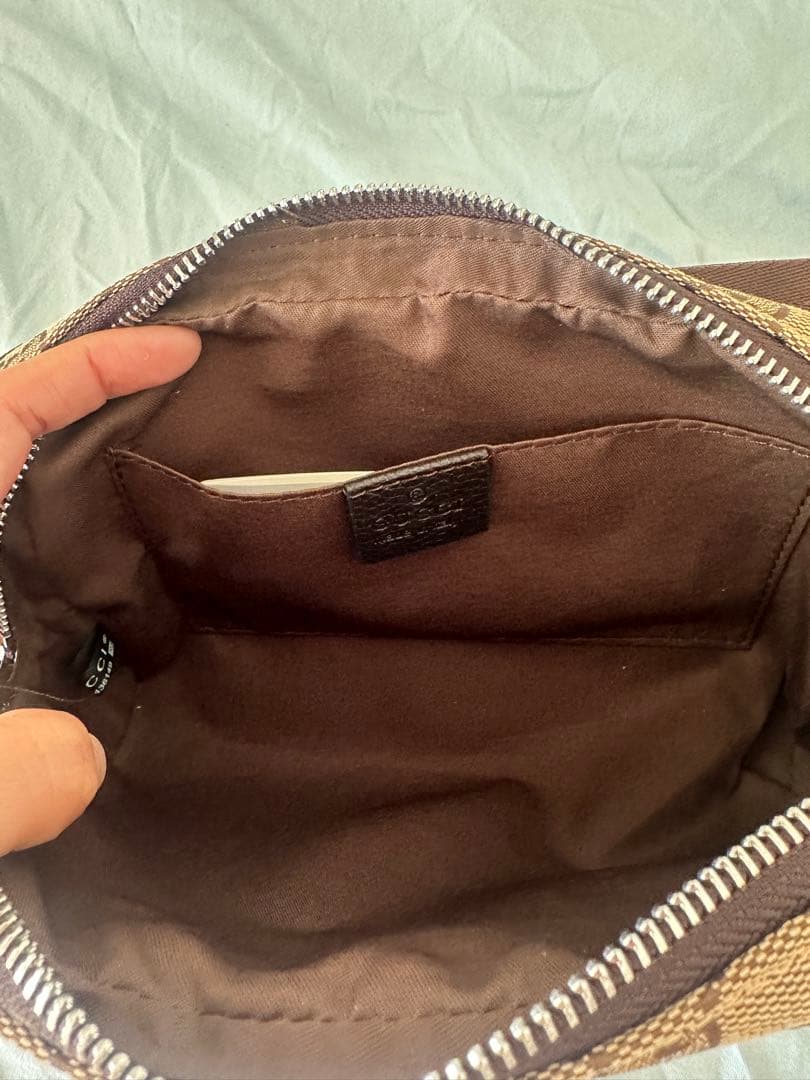 ノベルティ^_^Gucci ^_^GGパターン ボディバッグ