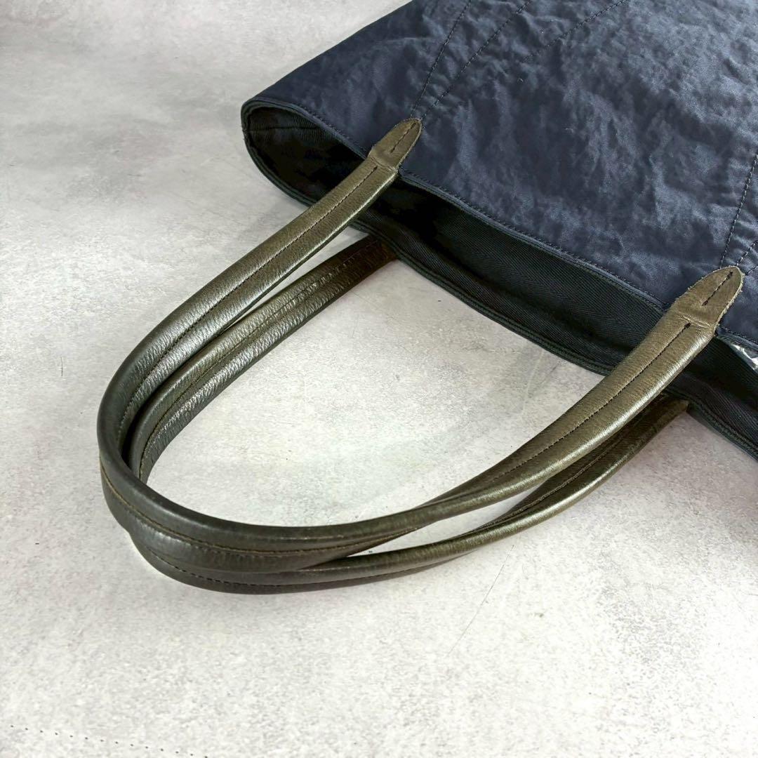 【希少】ポスタルコ トートバッグ BW ブリッジバッグ 肩掛け A4可 ブラック