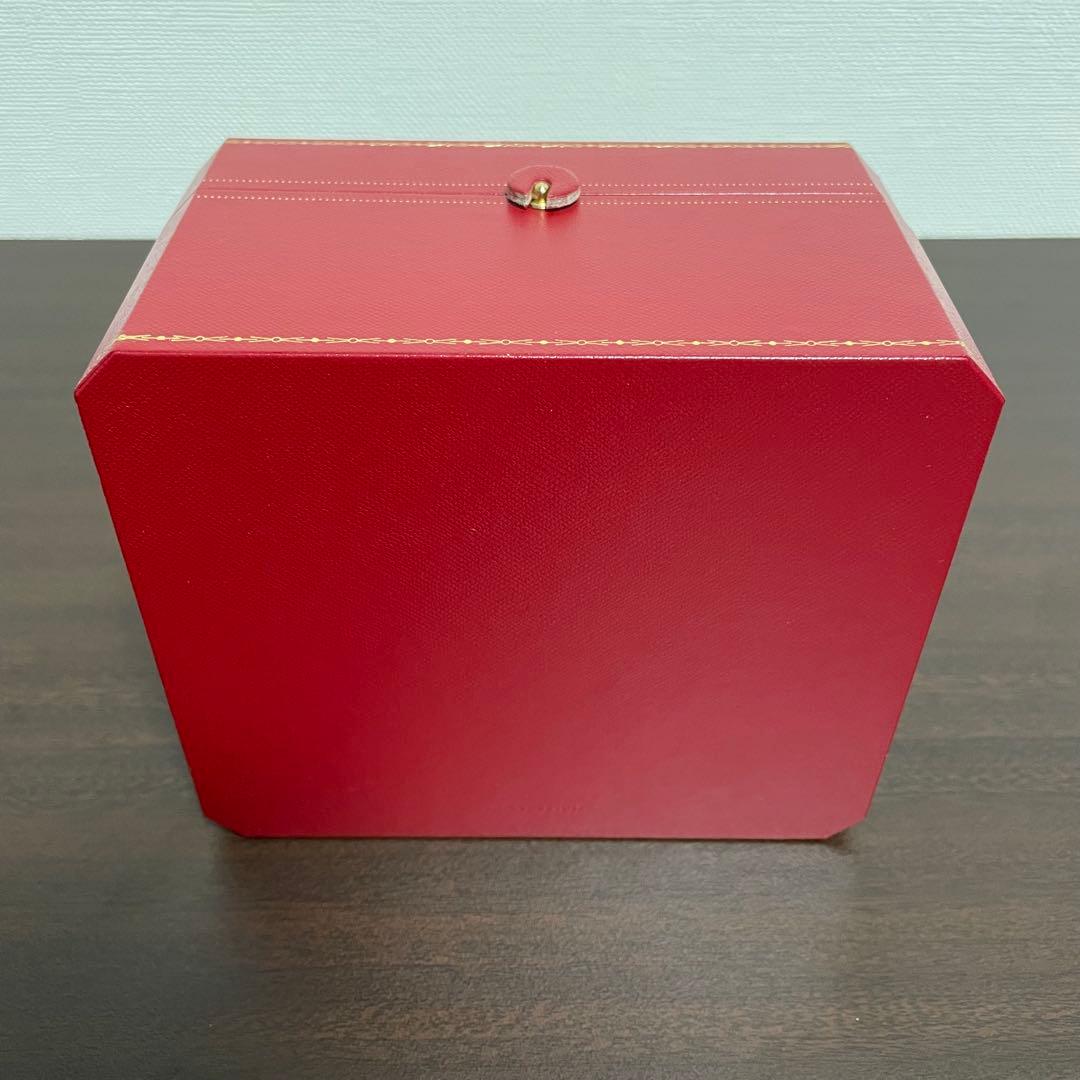 Cartier カルティエ レザー製時計ケース ボックスレッド