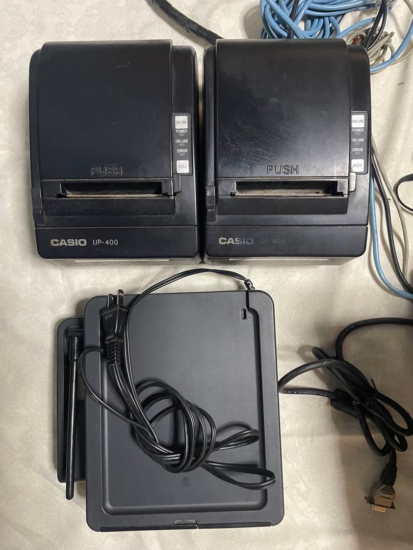 カシオ　CASIO QT-6000 POSシステムセット　ハンディー2台