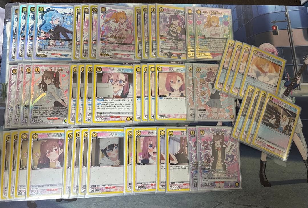 ユニオンアリーナ　2.5次元の誘惑　デッキ　高レア　パラレル多数　まとめ売り