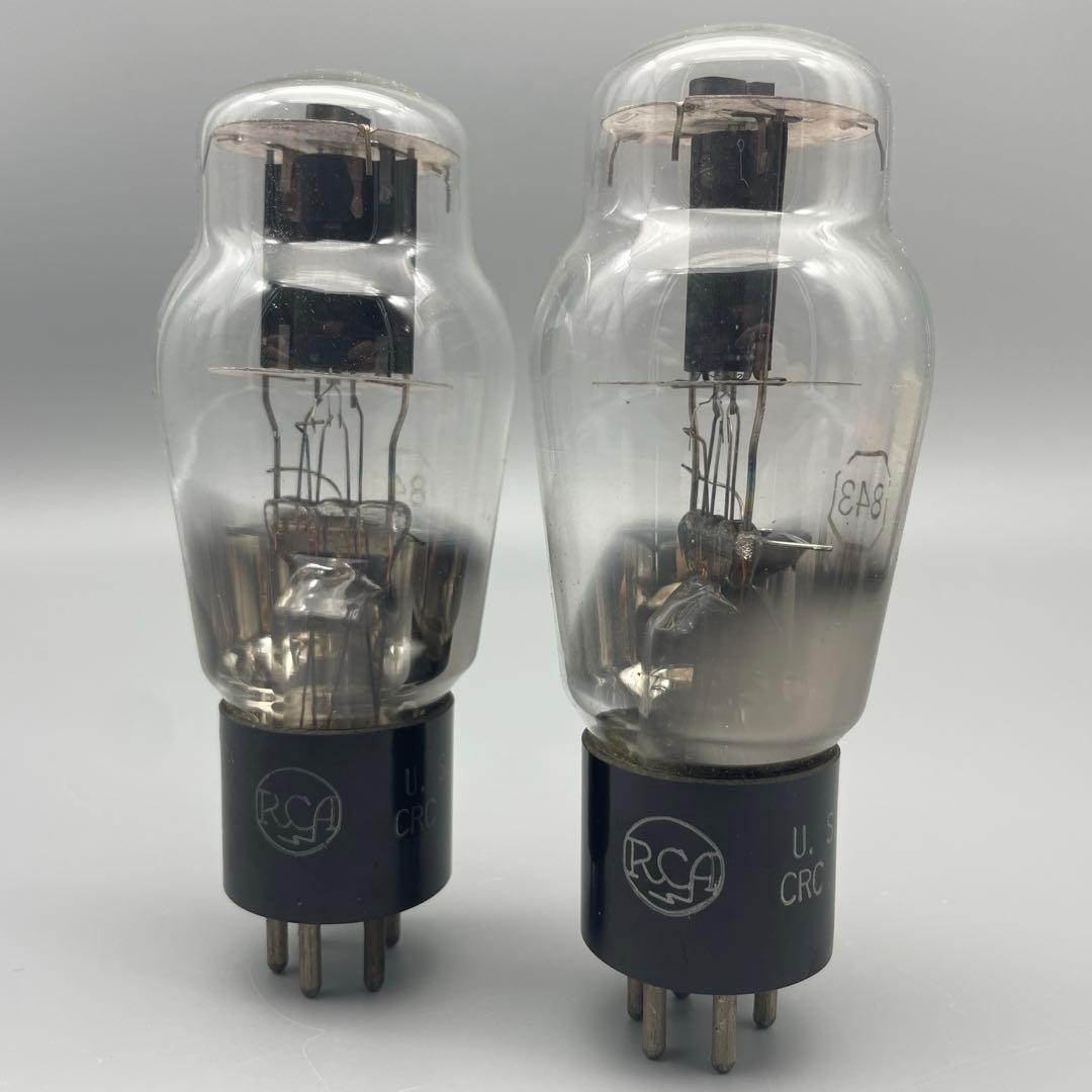 RCA 843 ワンペアセット 真空管