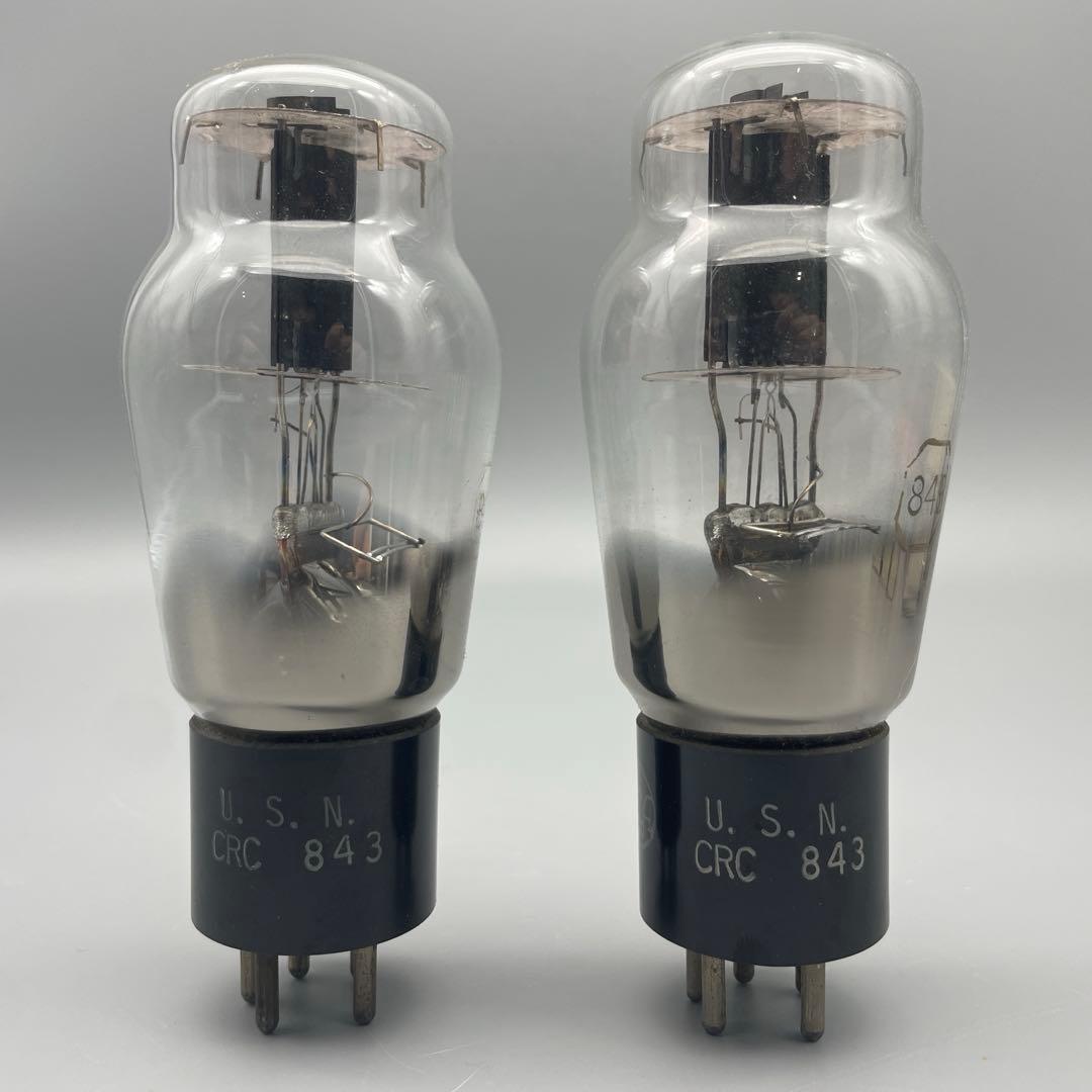 RCA 843 ワンペアセット 真空管