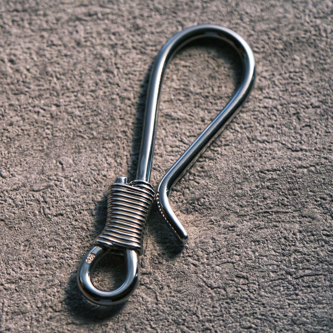 シルバー925製　キーフック　キーホルダー