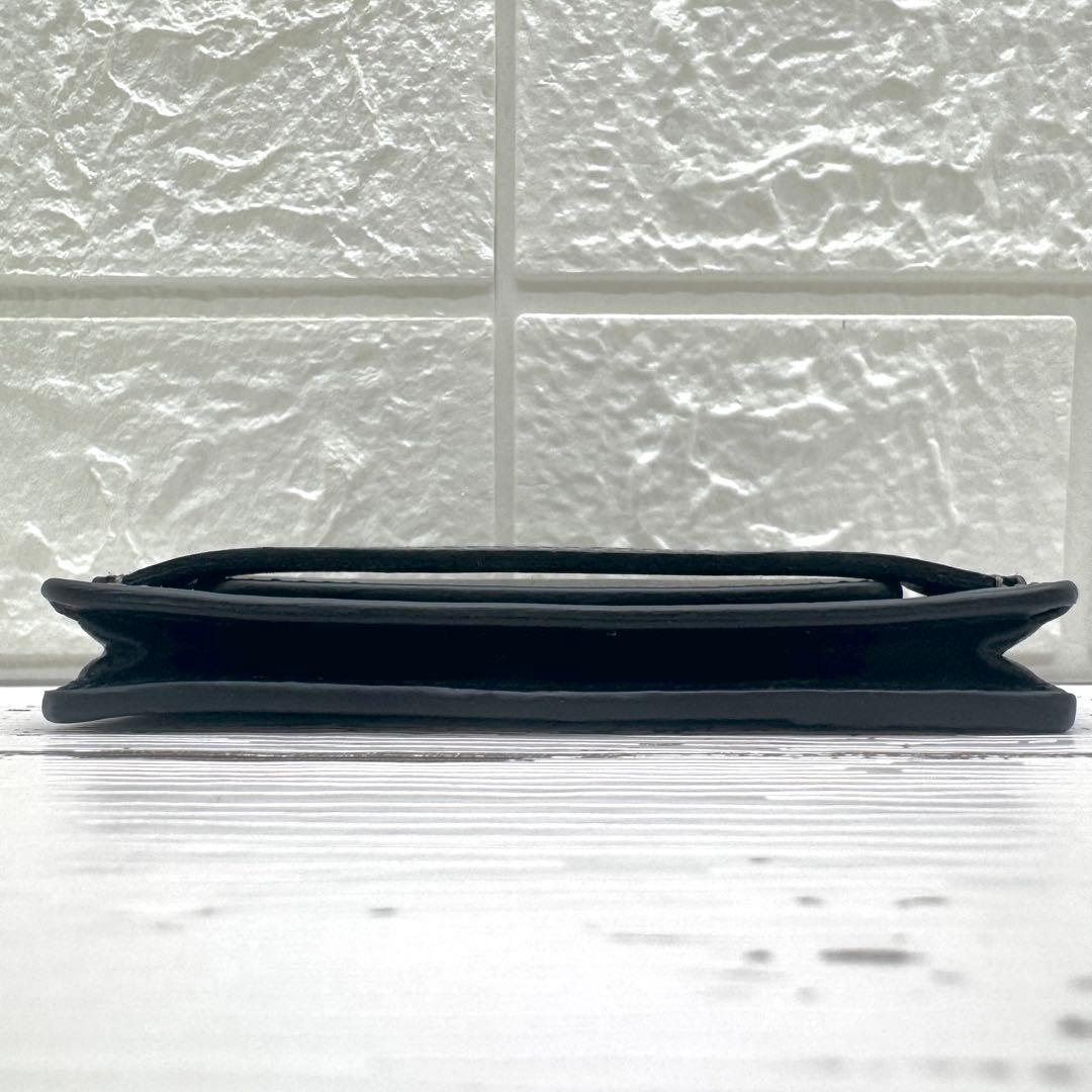 新品・未使用　土屋鞄　名刺入れ　ウルバーノ ベルトカードケース　ブラック