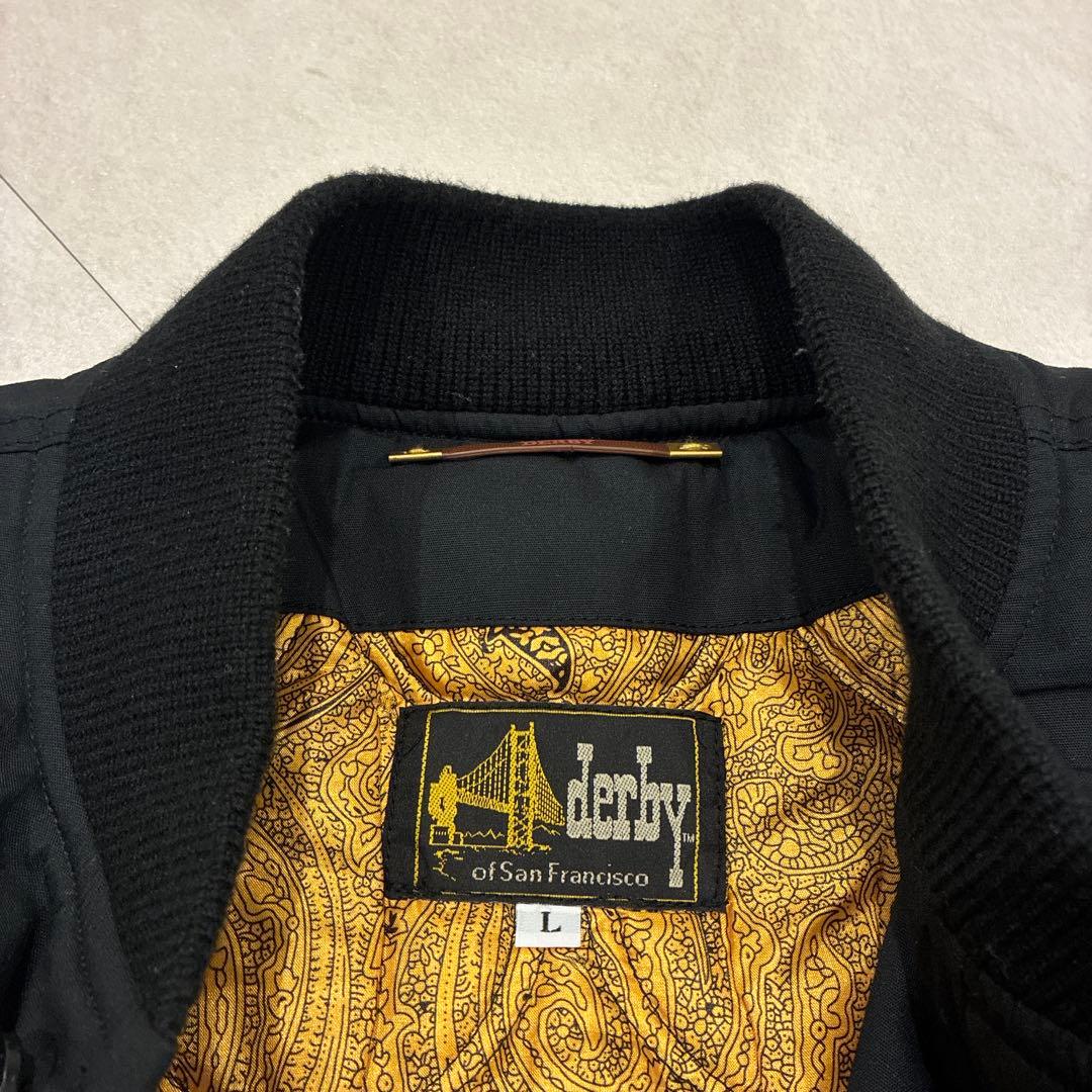 ダービーオブサンフランシスコ　黒金　ブラック　L