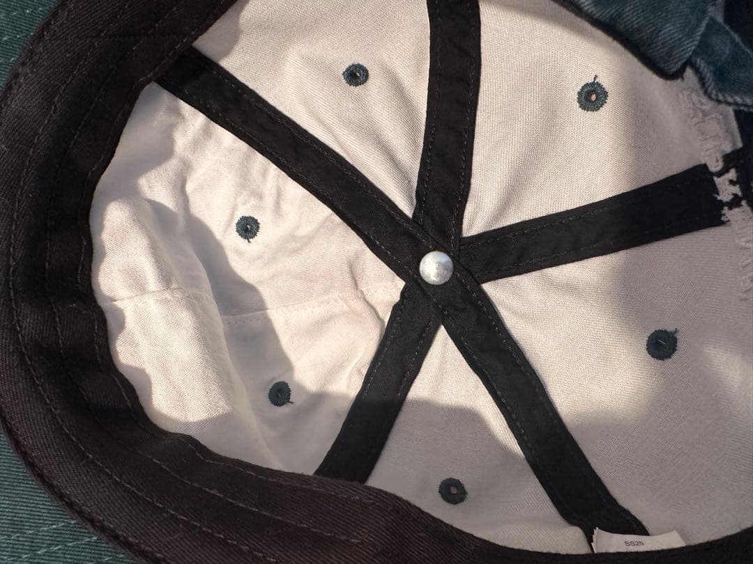 Supreme Pigment Canvas S Logo キャップ SS25