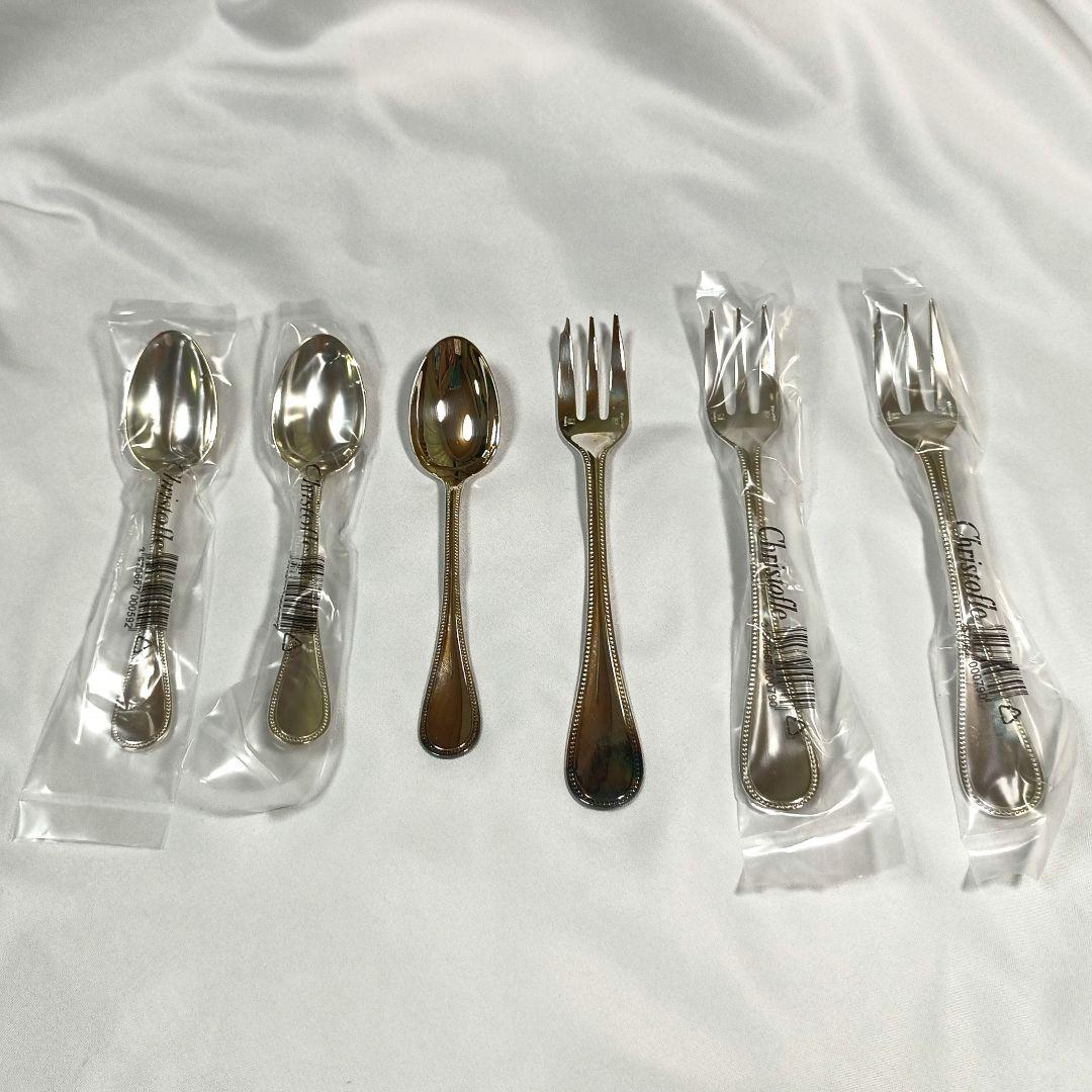 【未使用品含む】 クリストフル Christofle カトラリーセット ６点