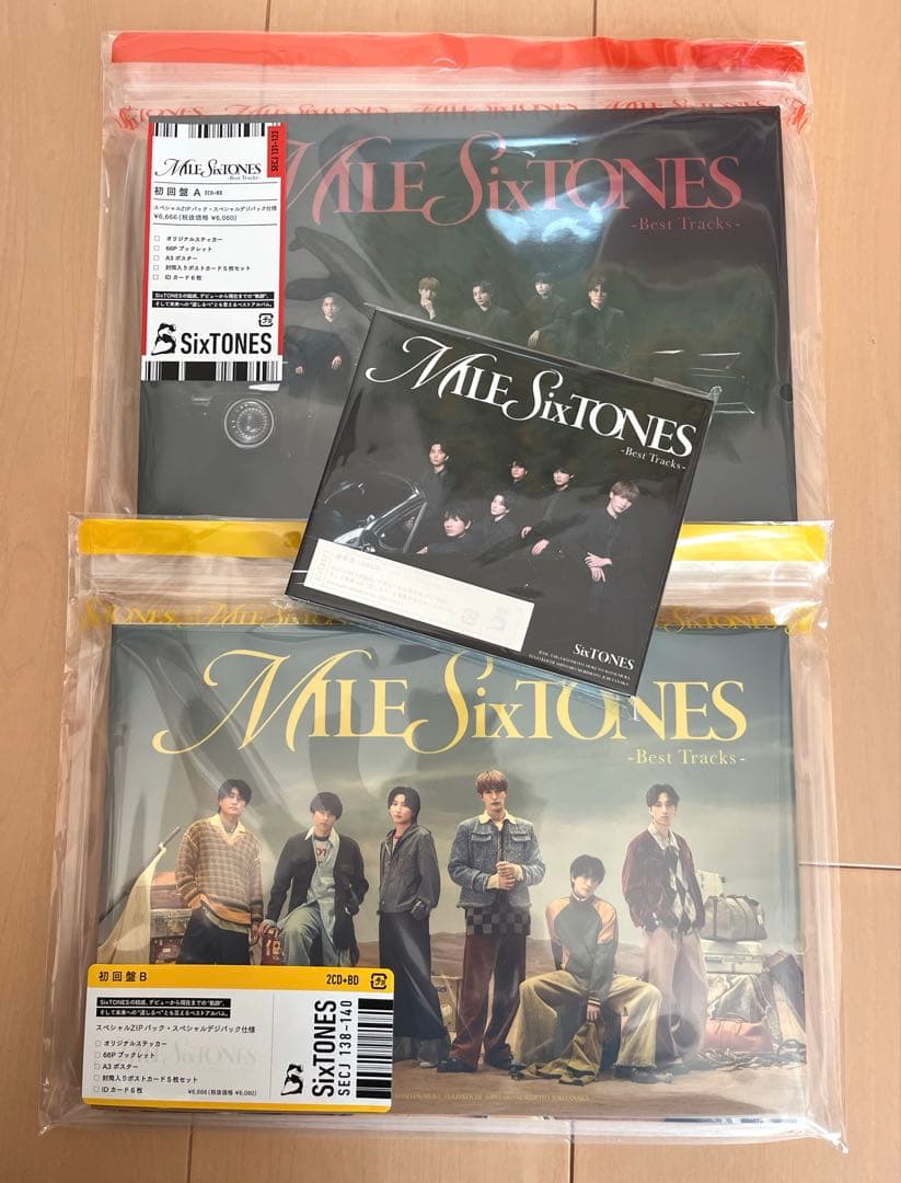 MILESixTONES -Best Tracks- 3形態　特典disc無し