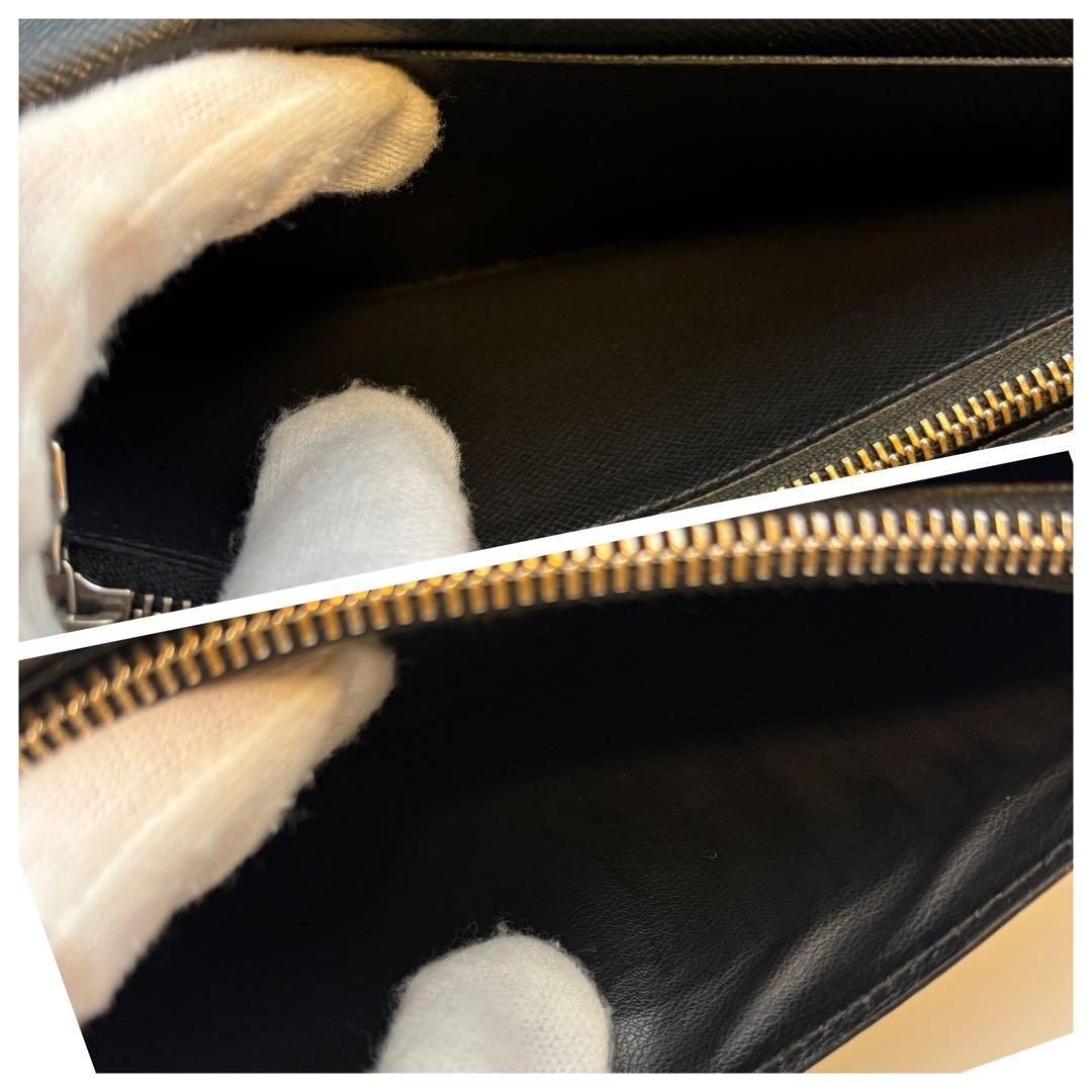 ルイヴィトン エピ ポルトフォイユ ブラザ ノワール 長財布 ブラック 美品