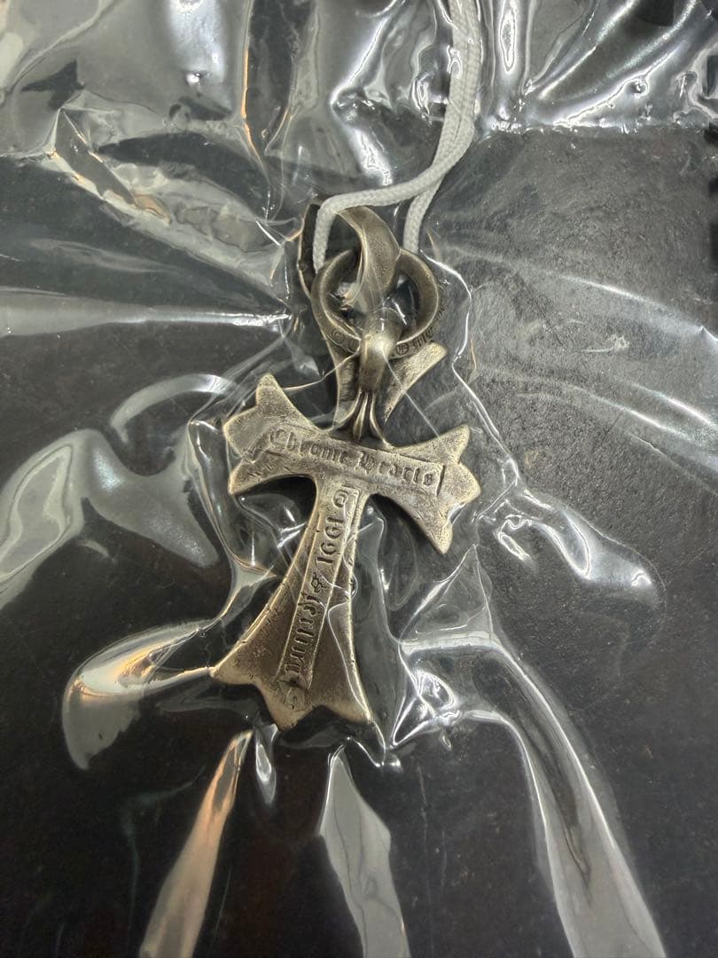 【鑑定済正規品】クロムハーツ スモールchクロス ベイル