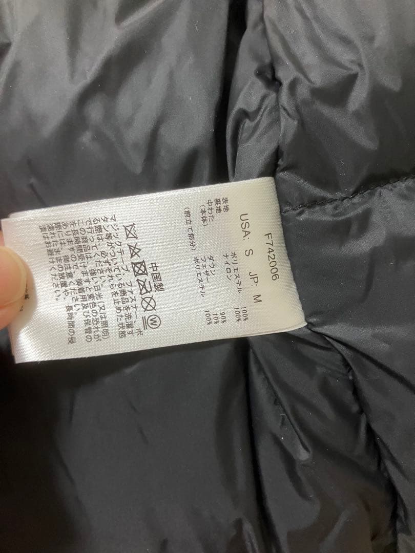 FIRST DOWN ラップダウンパーカー