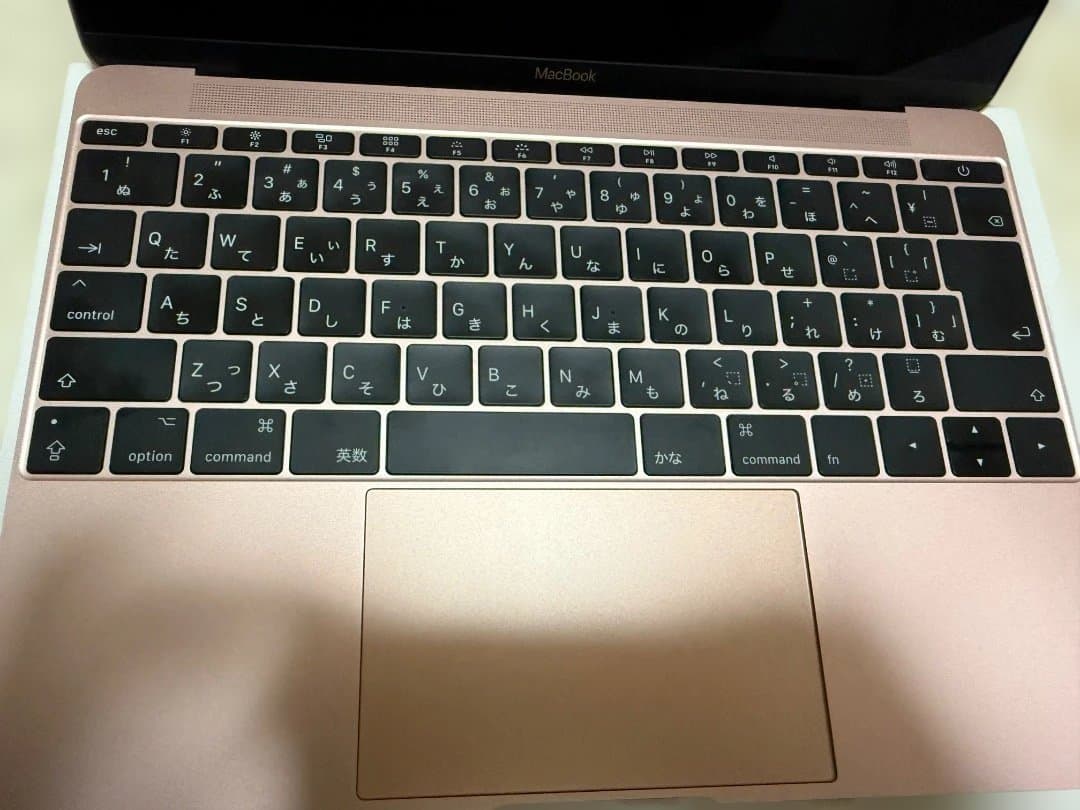 ふう　MacBook 12インチ 2017 ローズゴールド 256GB