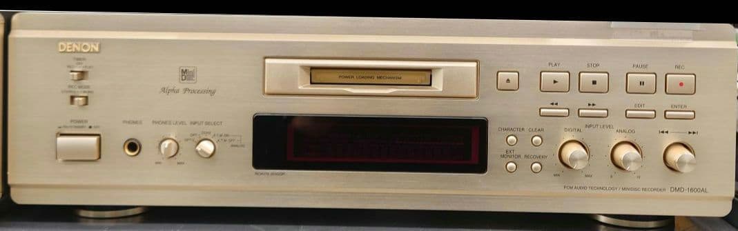 ★【￥88,000・1998年】DENON 　DMD-1600AL MDデッキ