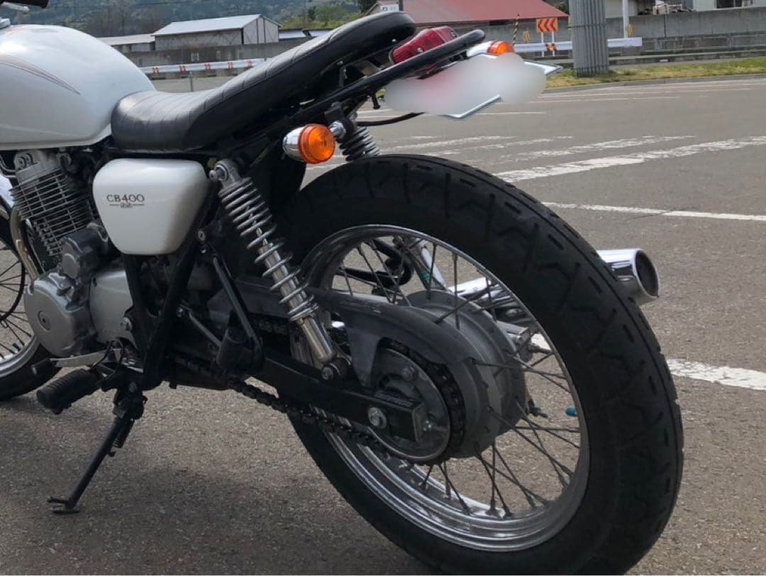 CB400SS フェンダーレスキット （ルーカステールランプ付属）（浅倉商事）